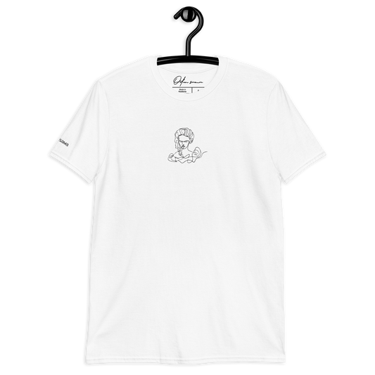 Women's Greek Luxury T-Shirt (Marble White)